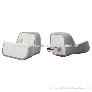 Mini iDock for iPhone 5, Wall Plug-in Charger with Retail Package